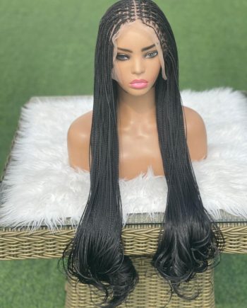 Midnight Deluxe Silky  Extension on 13x6 frontal