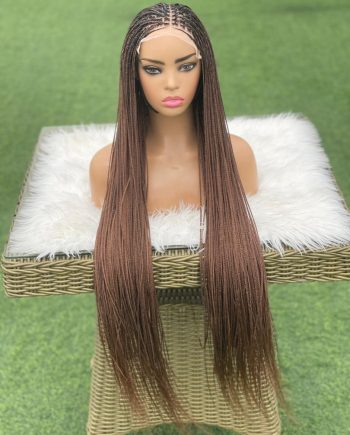 Cocoa Silky Straight on a 13x4 frontal